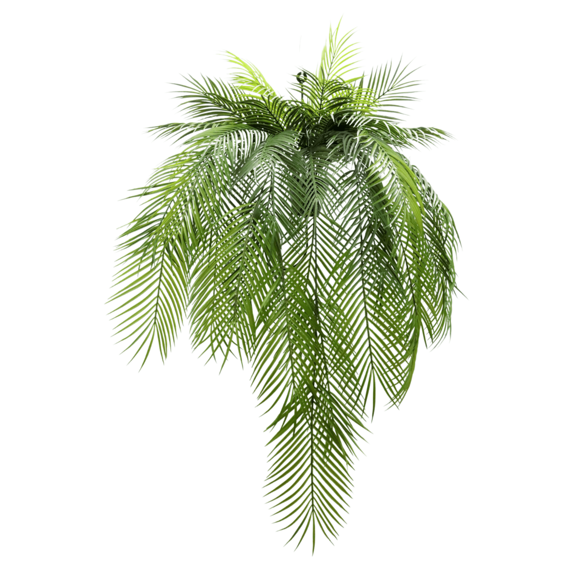 Palm kunst hangplant 110 cm