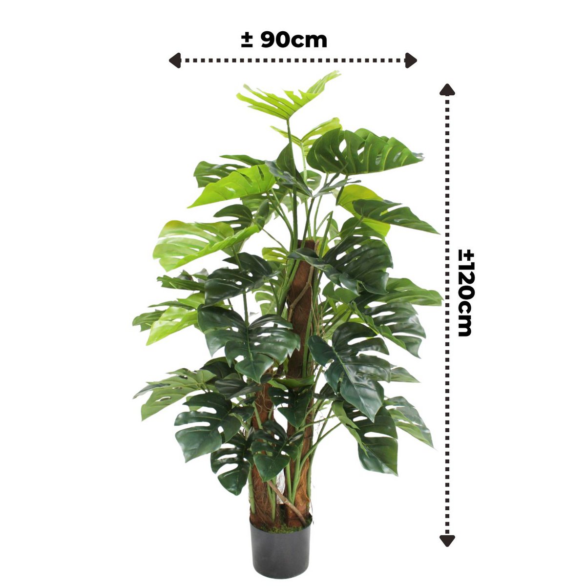 Monstera kunstplant 120 cm