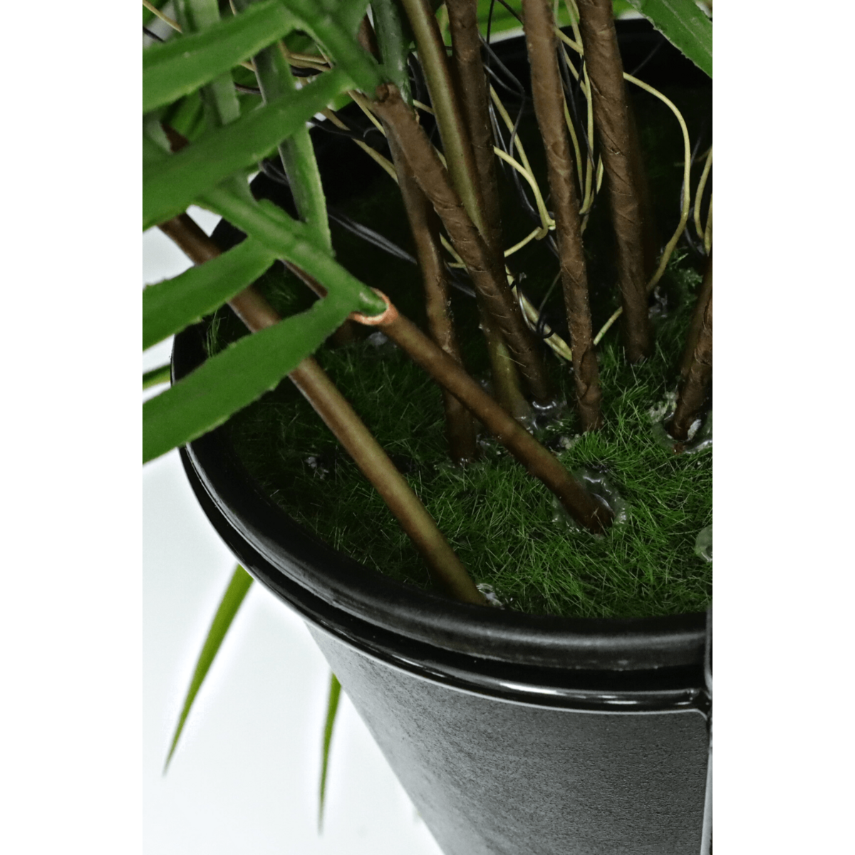 Palm kunst hangplant 110 cm