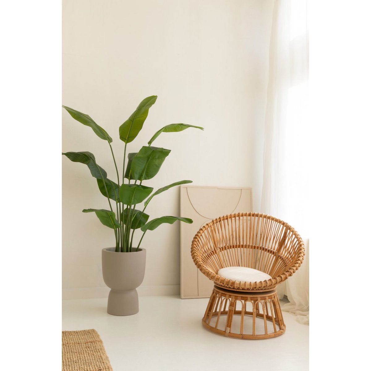 Bananenplant kunstplant 150 cm