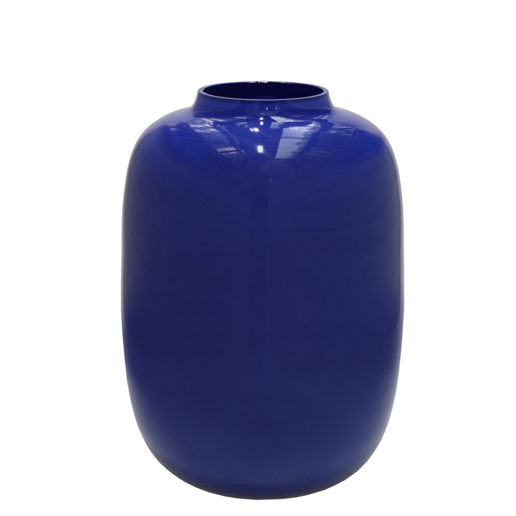 Artic bright blue vaas Vase the World - mrshomeandgarden