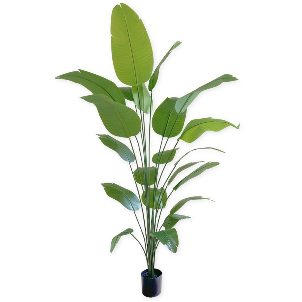 Bananenplant kunstplant 210 cm - mrshomeandgarden