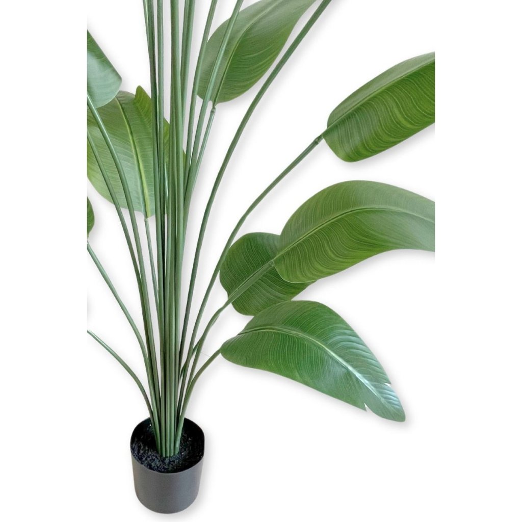Bananenplant kunstplant 210 cm - mrshomeandgarden
