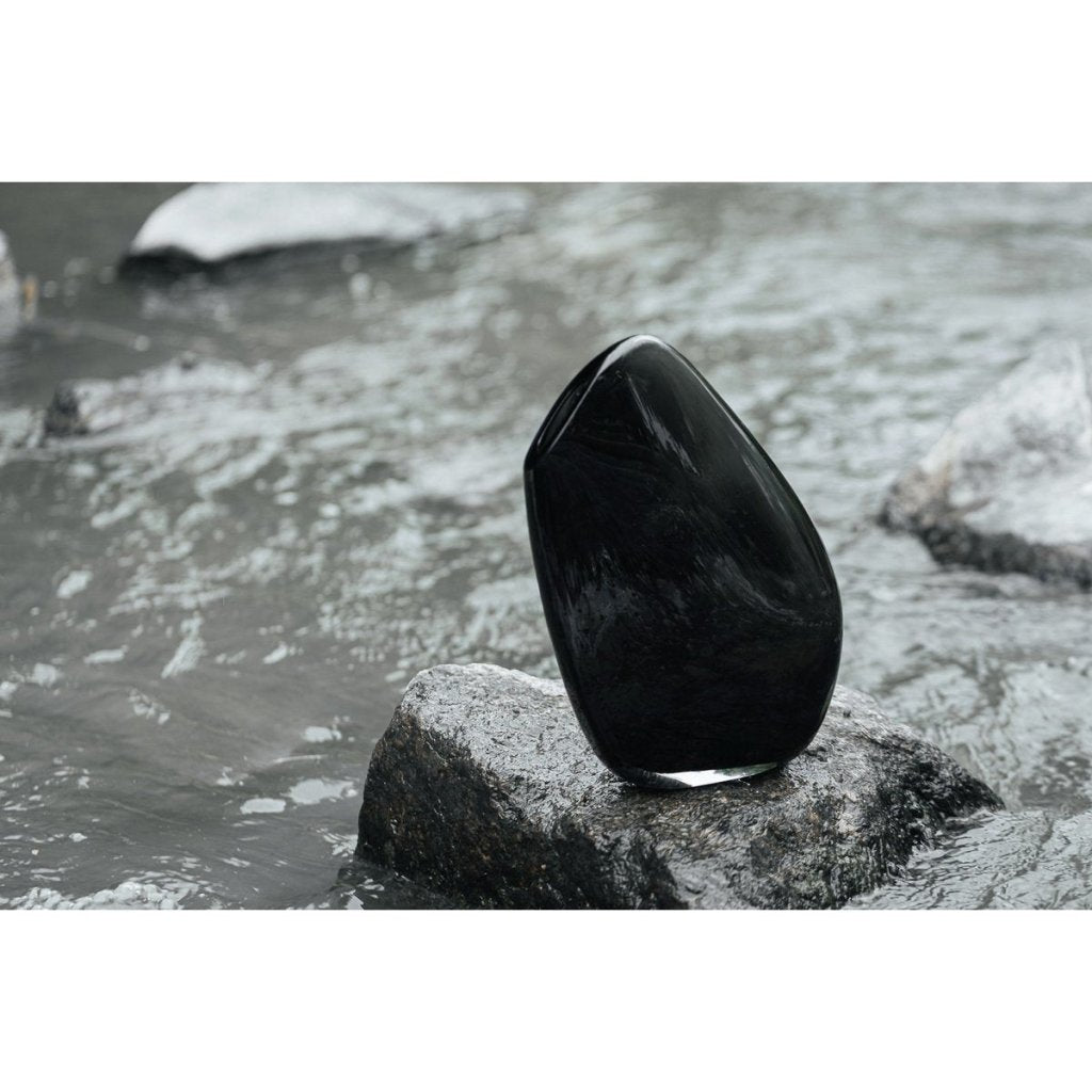 Hoge moderne vaas grijs - mrshomeandgarden