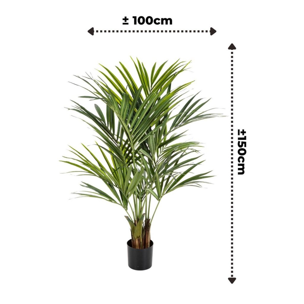 Kentia kunstpalm 150 cm - mrshomeandgarden