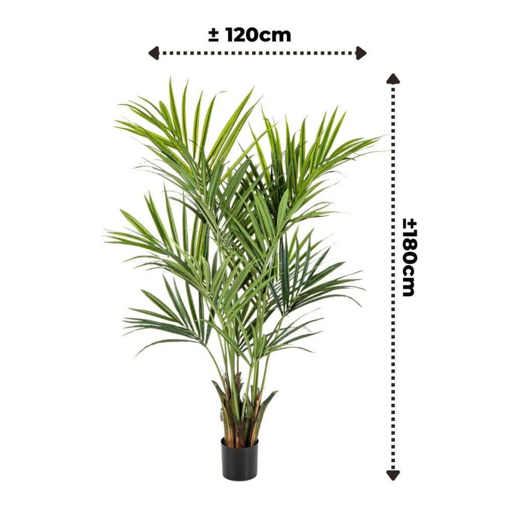 Kentia kunstpalm 180 cm - mrshomeandgarden