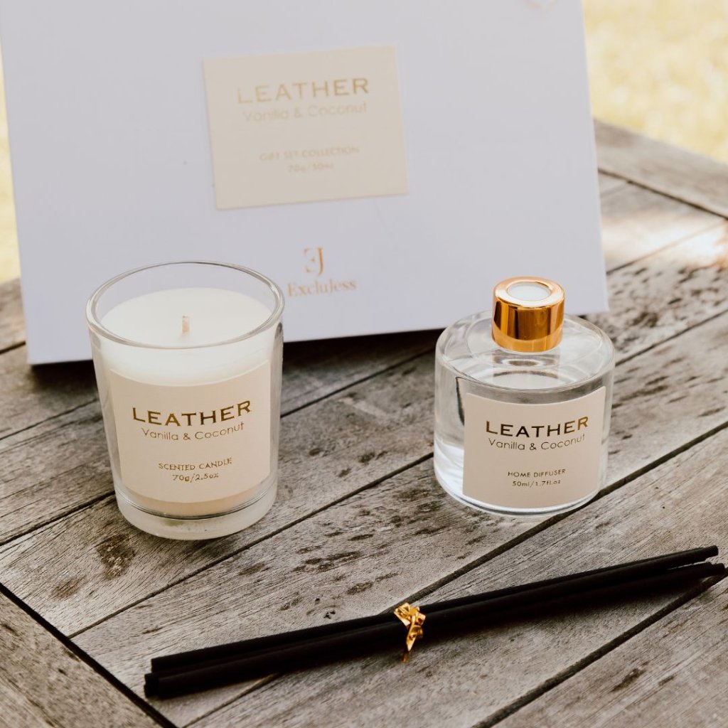 Leather Feel giftset Exclujess in 4 geuren - mrshomeandgarden