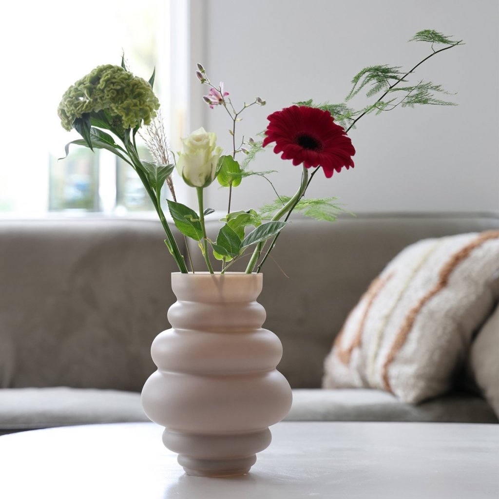 Maputo vaas matte ivory Vase the World - mrshomeandgarden