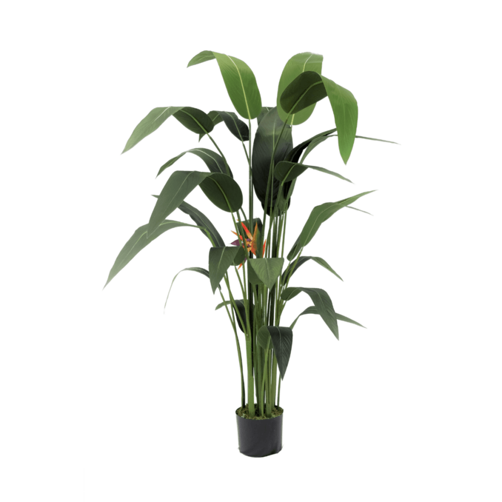 Strelitzia kunstplant met bloem 160 cm - mrshomeandgarden
