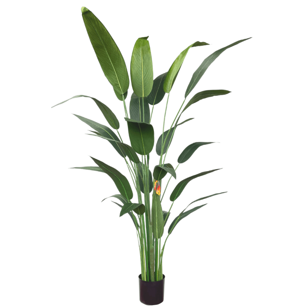 Strelitzia kunstplant met bloem 180 cm - mrshomeandgarden