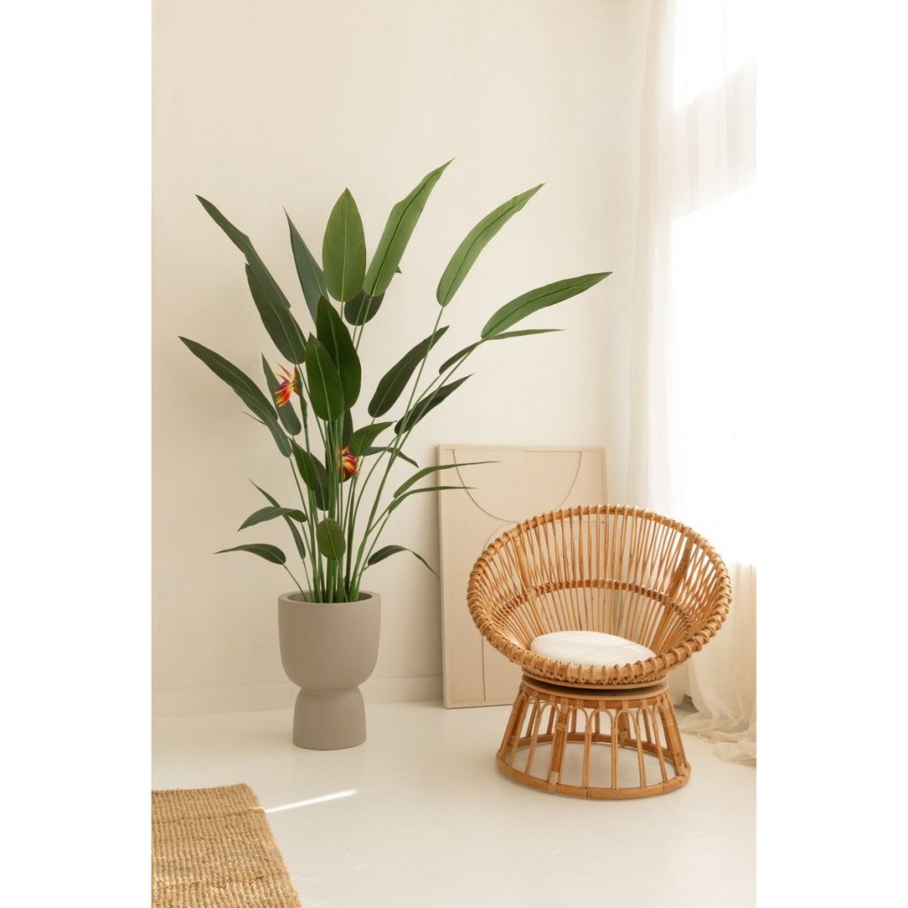 Strelitzia kunstplant met bloem 180 cm - mrshomeandgarden