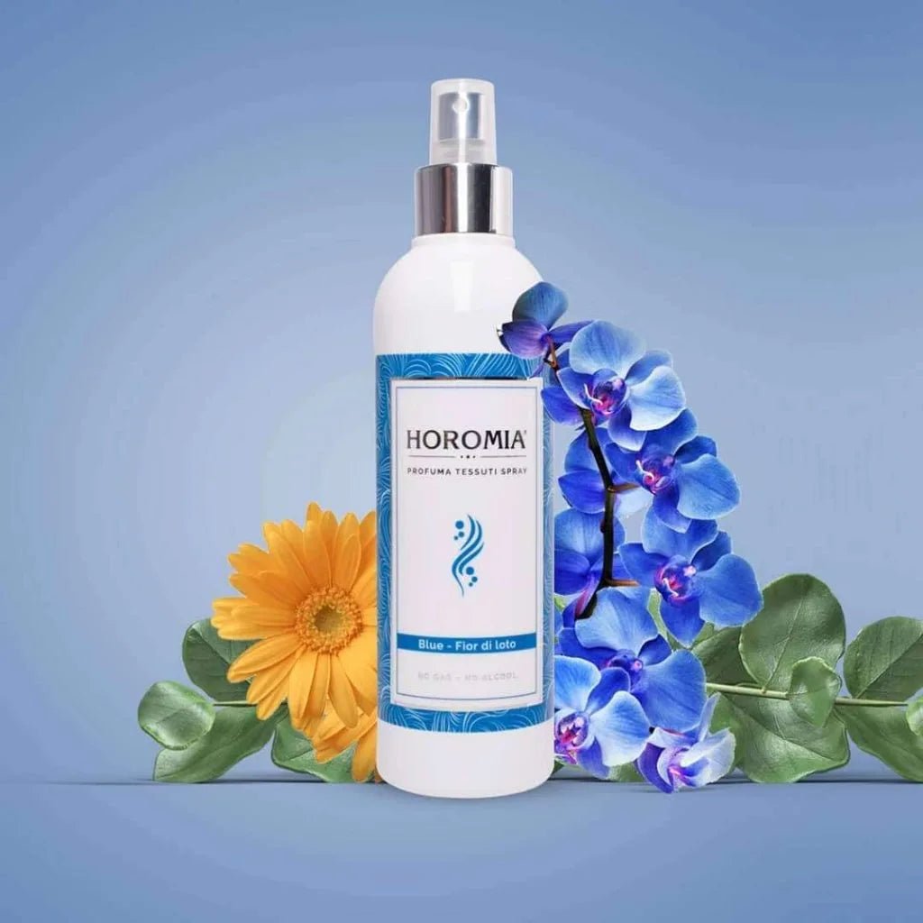 Textielspray Horomia Blue Fior di Loto - mrshomeandgarden