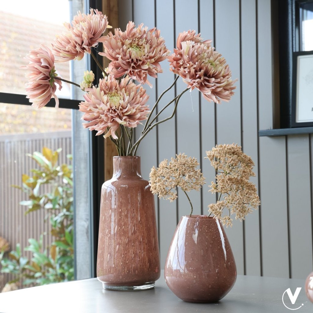 Vaas Jana Elite brown Vase the World - mrshomeandgarden