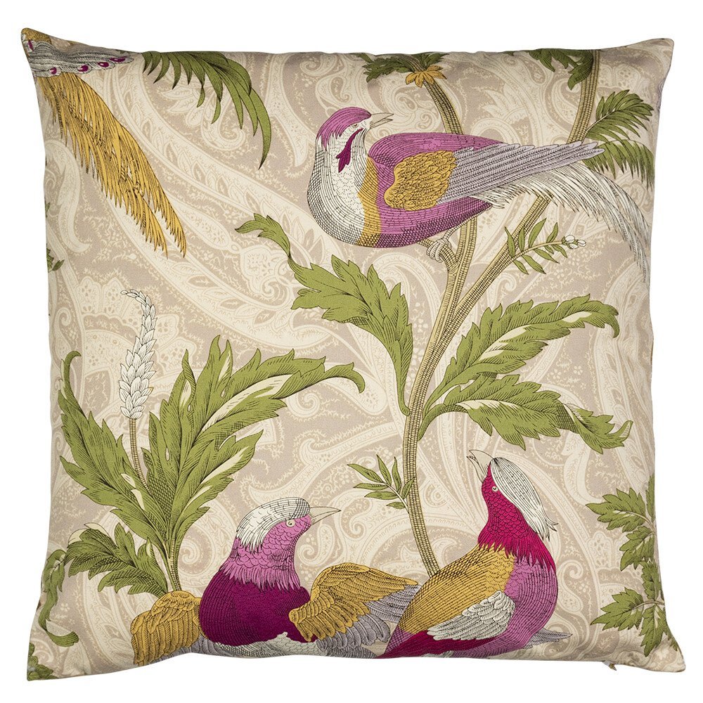 Kussen vogels paisley - mrshomeandgarden