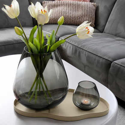 Vaas Tasman grey Vase the World