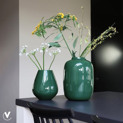 Artic bright green vaas Vase the World - mrshomeandgarden