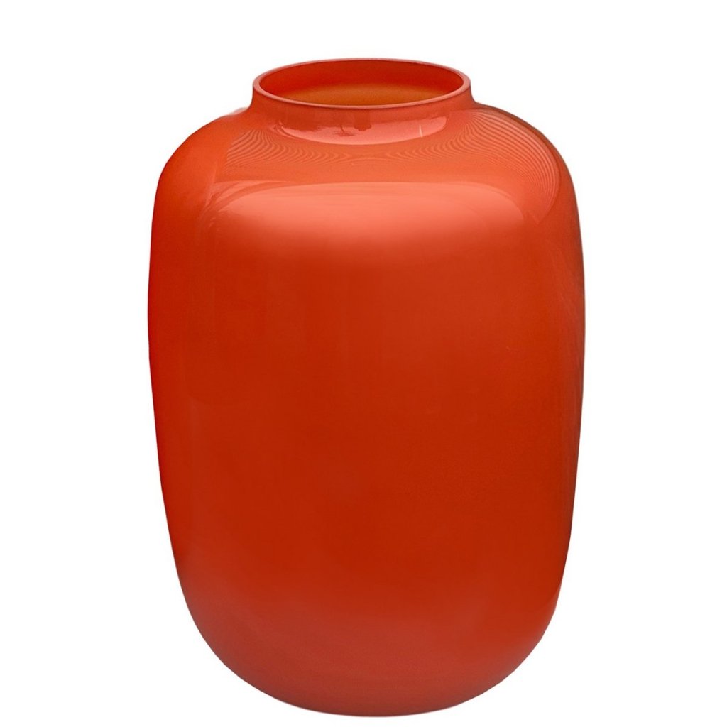 Artic Orange Vase the World - mrshomeandgarden