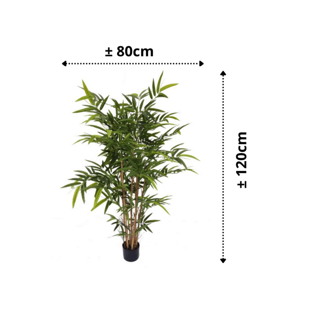 Bamboe kunstplant 120 cm - mrshomeandgarden