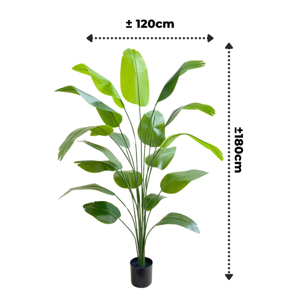 Bananenplant kunst 180 cm - mrshomeandgarden