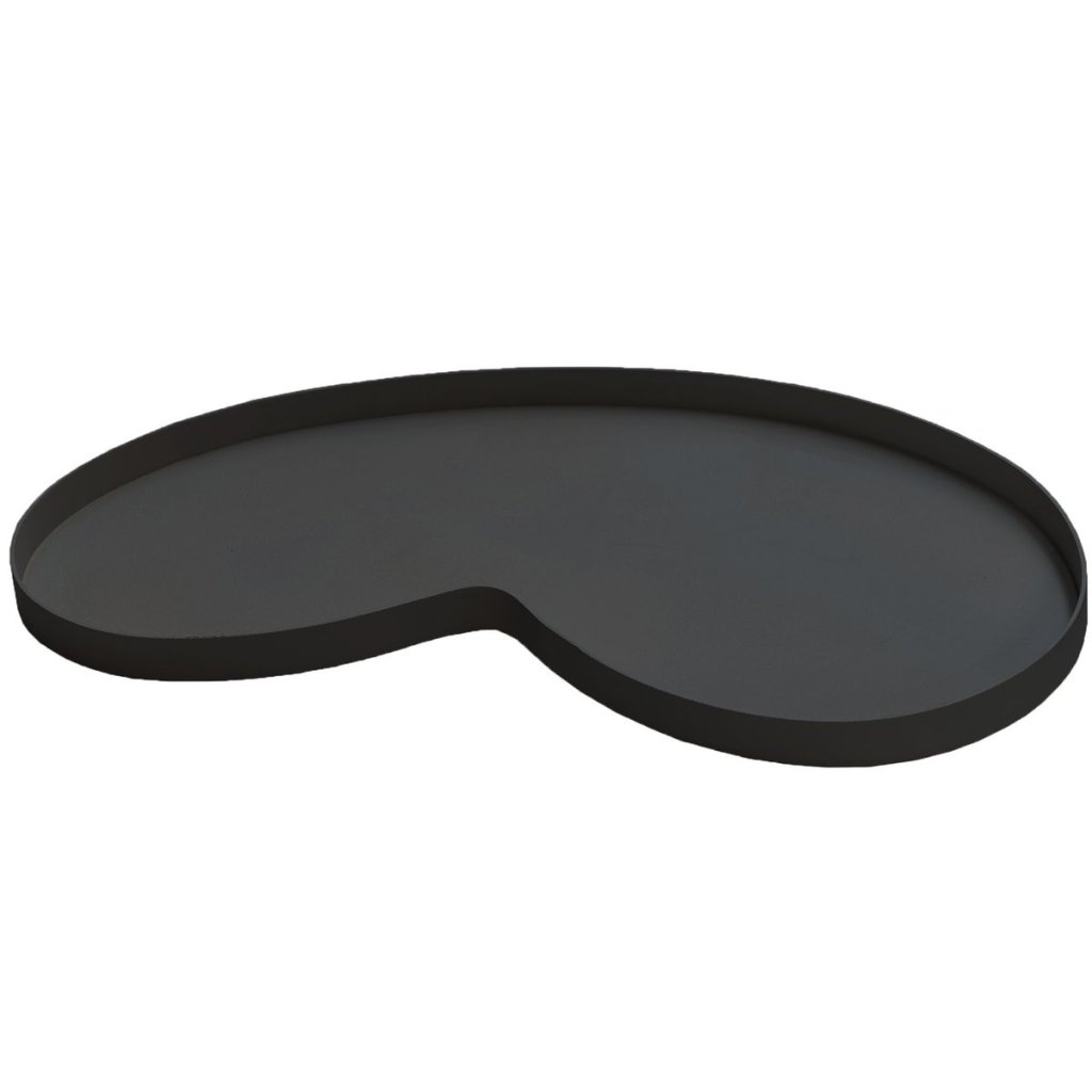 Dienblad Villeta black Vase the World - mrshomeandgarden