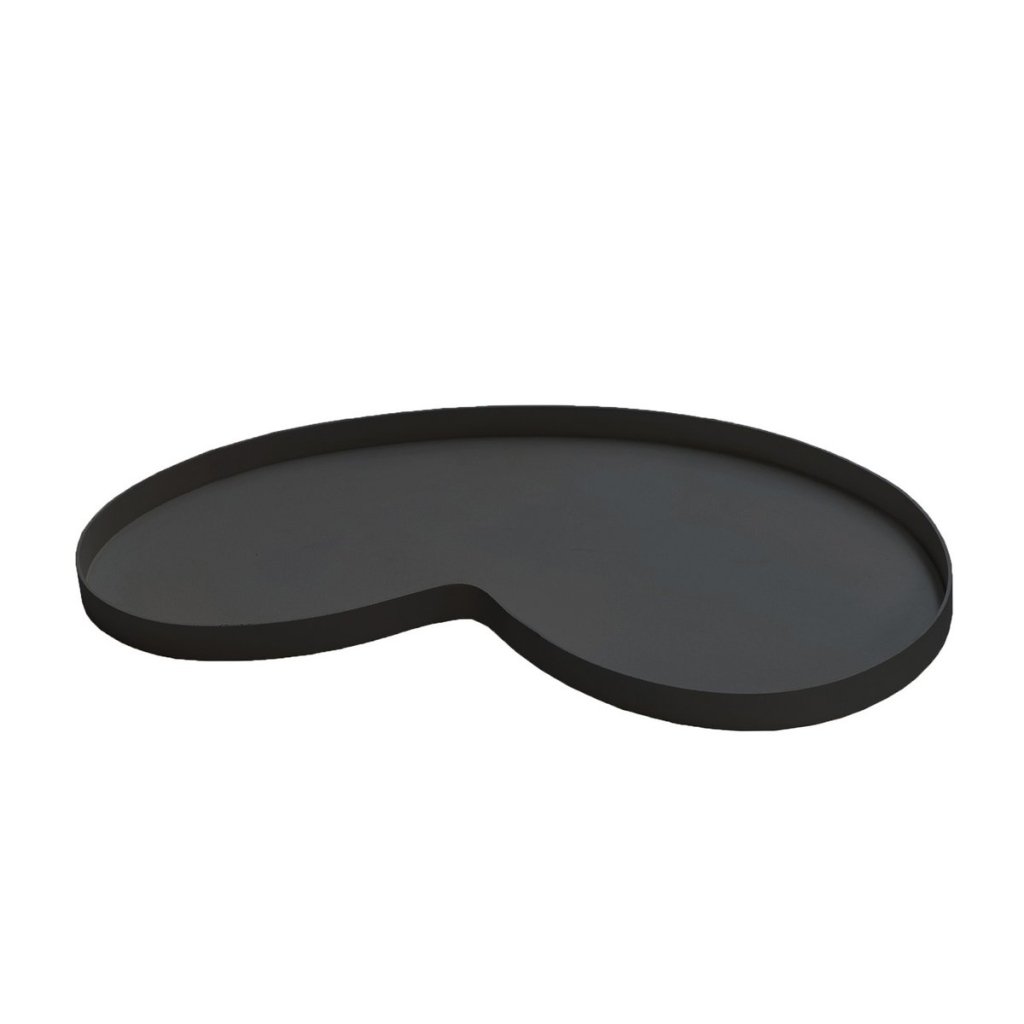 Dienblad Villeta black Vase the World - mrshomeandgarden