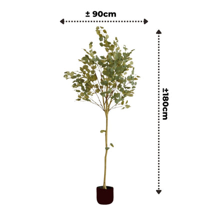 Eucalyptus kunstboom 180 cm - mrshomeandgarden