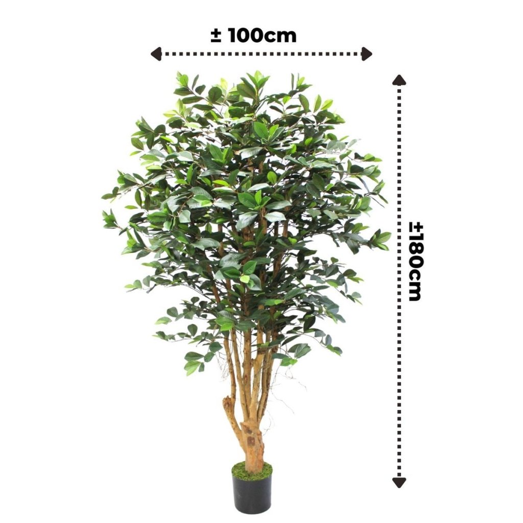 Ficus kunstplant 180 cm - mrshomeandgarden