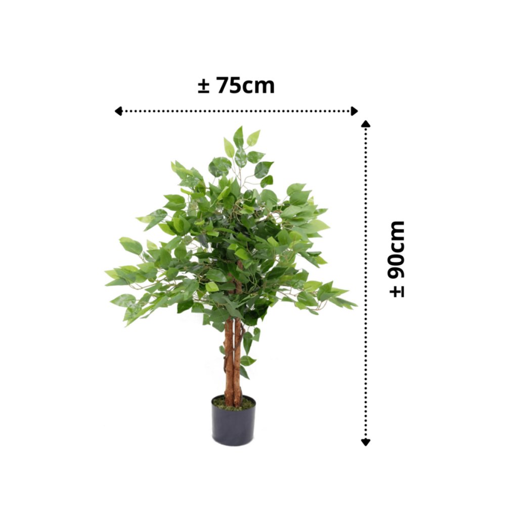 Kunstboom Ficus 90 cm - mrshomeandgarden