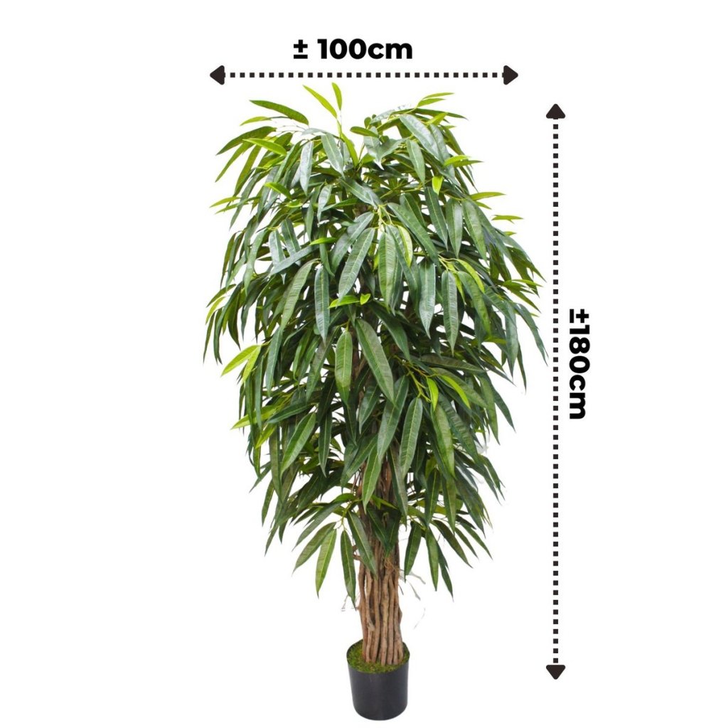 Longifolia kunstplant 180 cm - mrshomeandgarden