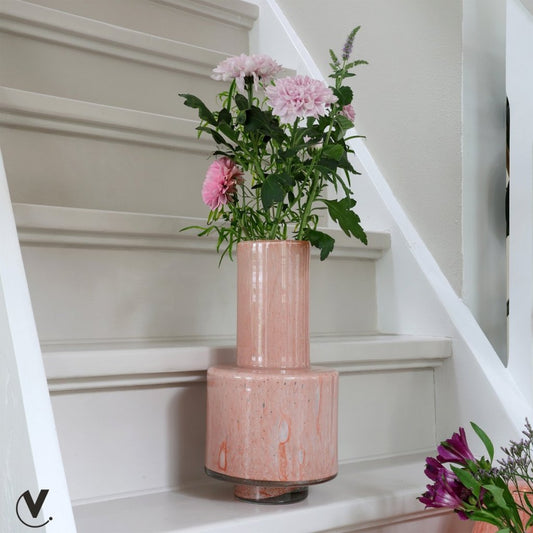 Pink vaas Vase the World - mrshomeandgarden
