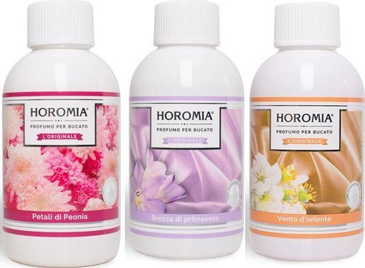Set van 3 geuren Horomia wasparfum 250 ml verfijnde geuren - mrshomeandgarden