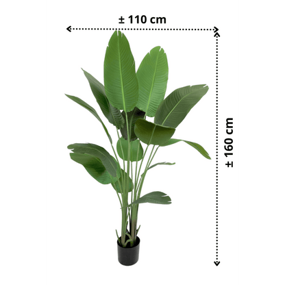 Strelitzia kunstplant 160 cm - mrshomeandgarden
