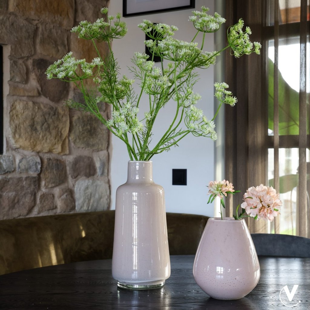 Vaas Jana Elite ivory Vase the World - mrshomeandgarden