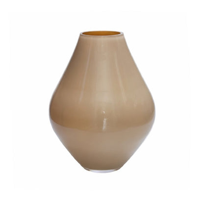 Vaas Lesse metallic pastel sand Vase the World - mrshomeandgarden
