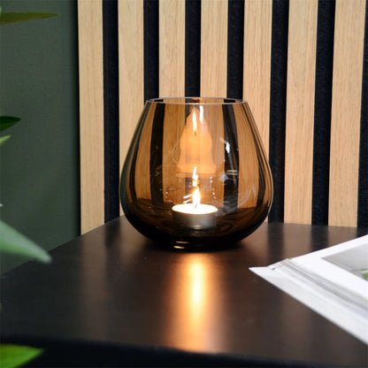 Waxinelichthouder rookglas - mrshomeandgarden