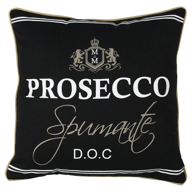 Kussen Prosecco vierkant - mrshomeandgarden